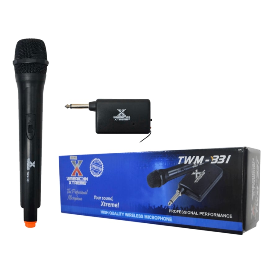 Micrófono inalámbrico semiprofesional VHF American Xtreme TWM-331