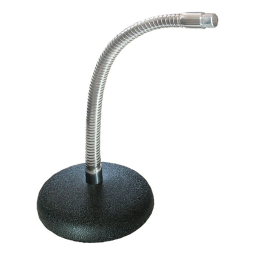 Pedestal de micrófono para mesa LK con cuello flexible