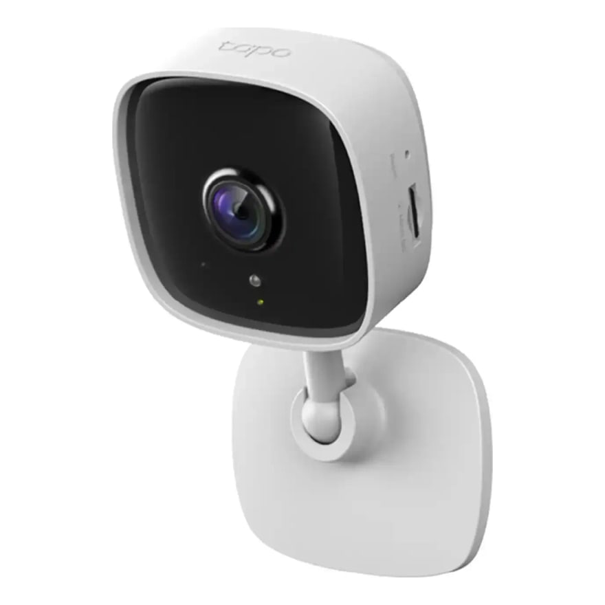 Cámara de seguridad WiFi TP-Link Tapo C110 2K interior, visión nocturna, detección de movimiento, micro SD hasta 128 GB, Alexa