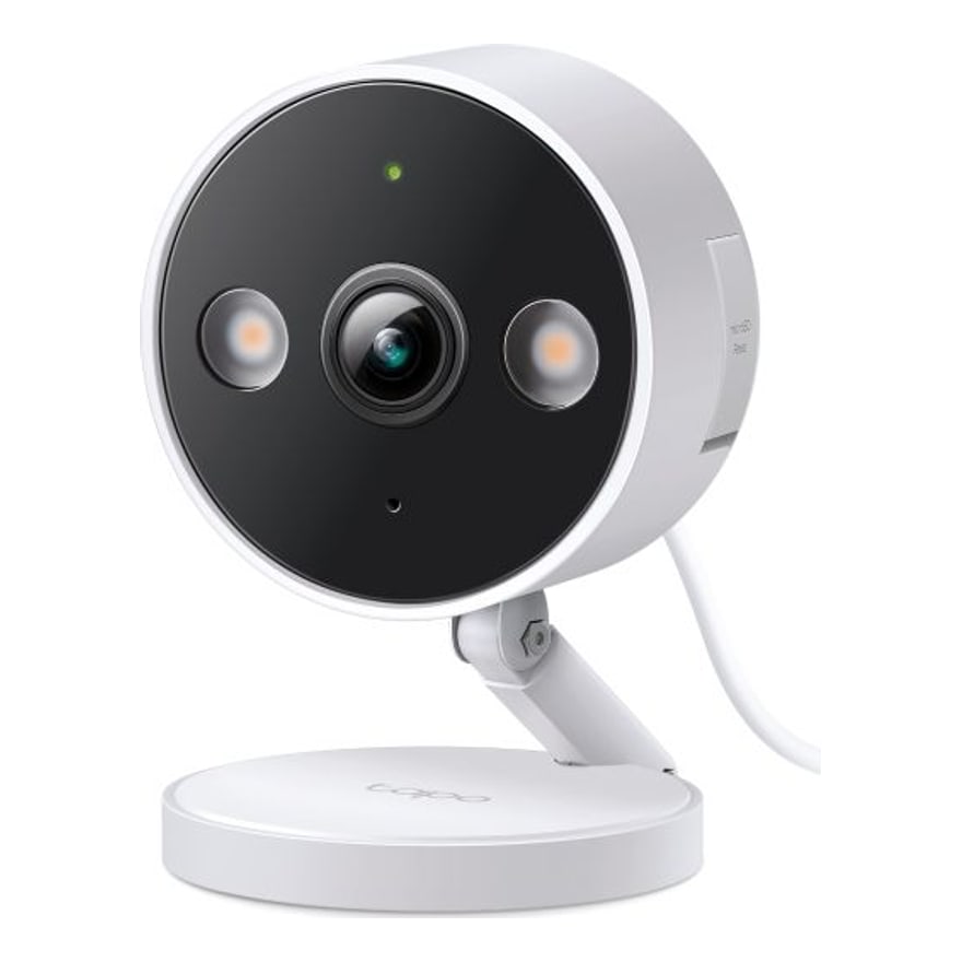 Cámara de seguridad WiFi TP-Link Tapo C120 2K QHD interior y exterior, visión nocturna, micro SD 512 GB, Alexa