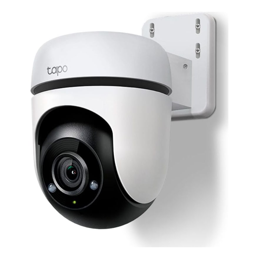 Cámara de seguridad WiFi TP-Link Tapo C500 1080p exterior giratoria 360°, visión nocturna a color, micro SD 512 GB, Alexa