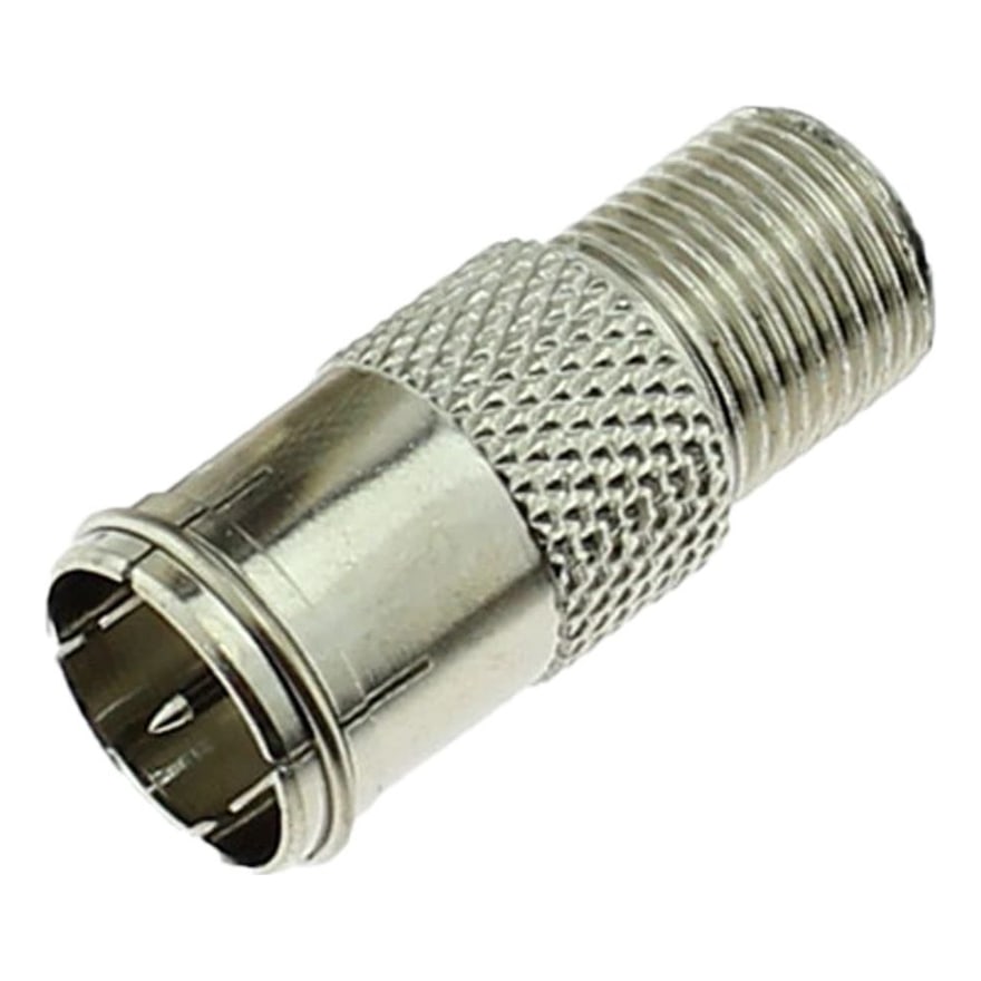 Conector RF macho a RF hembra quick, paquete de 10 unidades