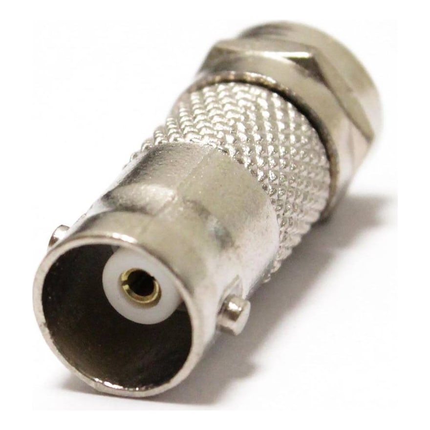 Conector BNC hembra a RF macho, paquete de 10 unidades