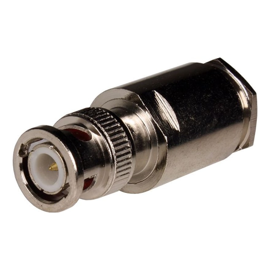 Conector BNC macho para soldar, paquete de 10 unidades