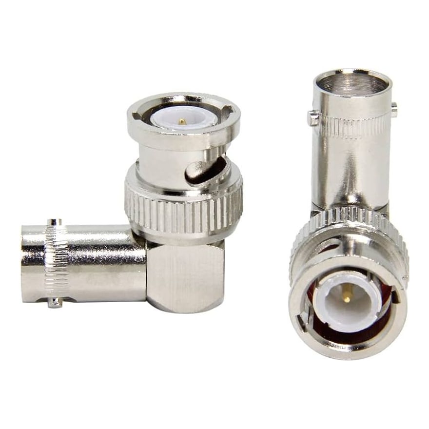 Conector BNC macho a BNC hembra