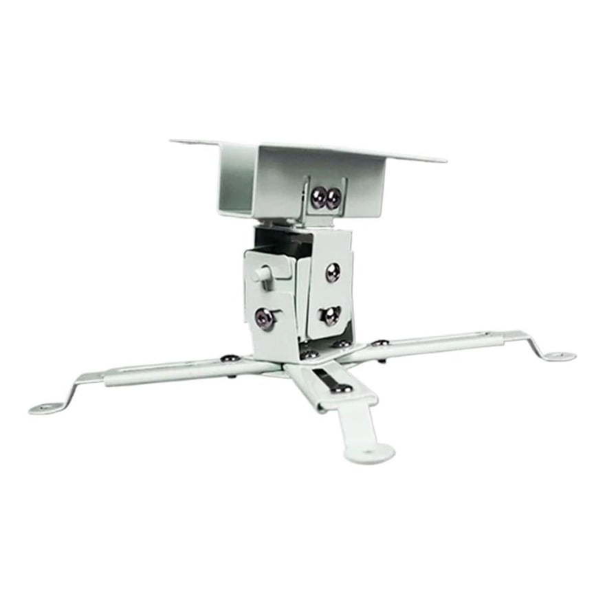 Soporte para proyector de pared o techo, altura de 430 a 650 mm, blanco