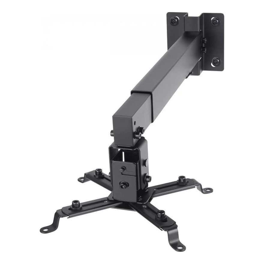 Soporte metálico ajustable para proyector, ideal para base