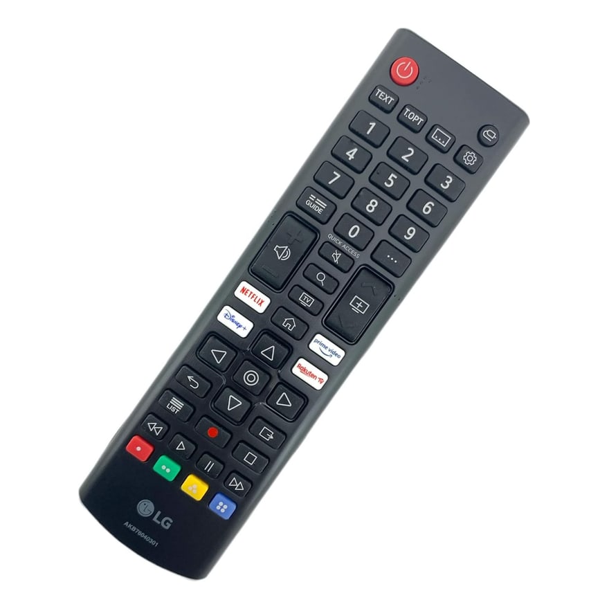 Control remoto compatible con TV LG 4K Smart TV, botón Prime Video