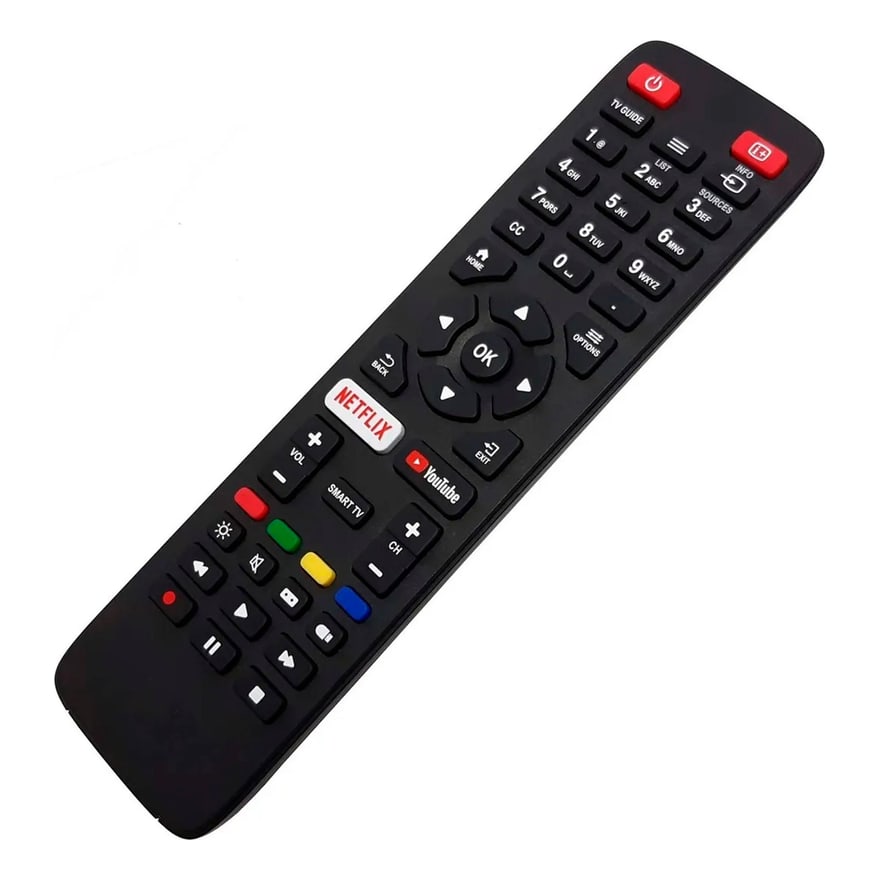 Control remoto compatible con TV Smart LCD Prima, RCA y Hyundai