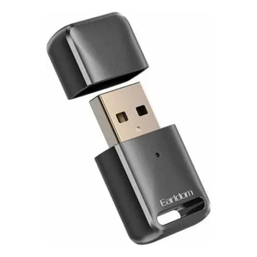Receptor de audio USB inalámbrico Earldom M73 Bluetooth 5.0 hasta 10 metros