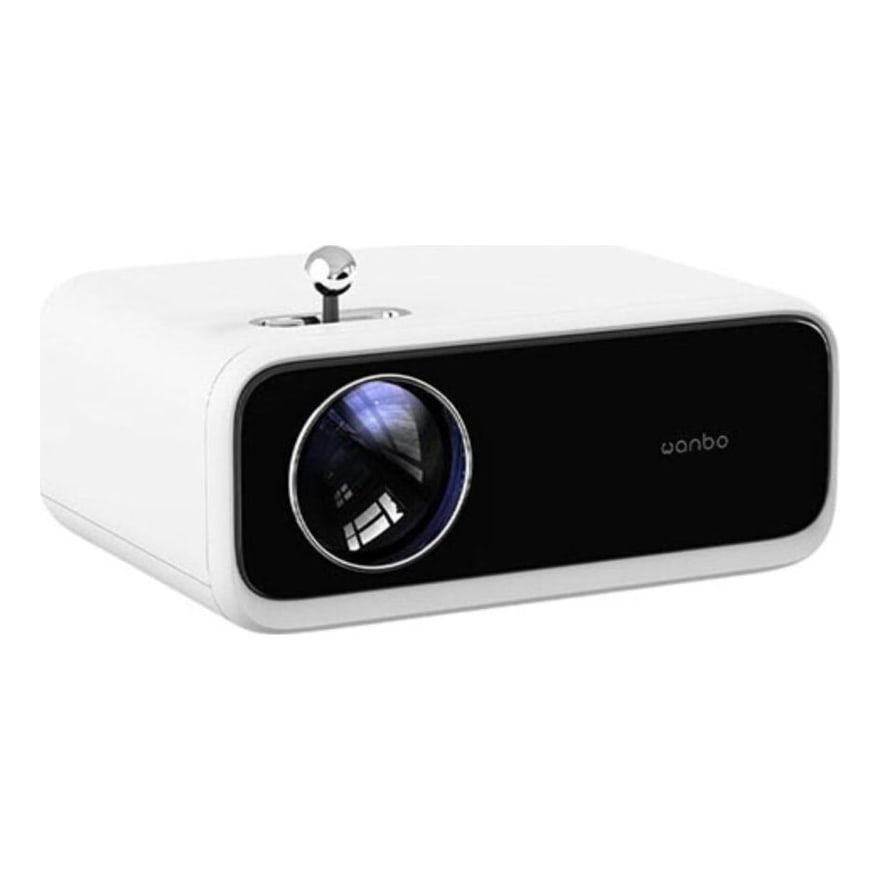 Proyector LED Wanbo Mini Pro 250 lúmenes ANSI 720p, HDMI y USB, blanco