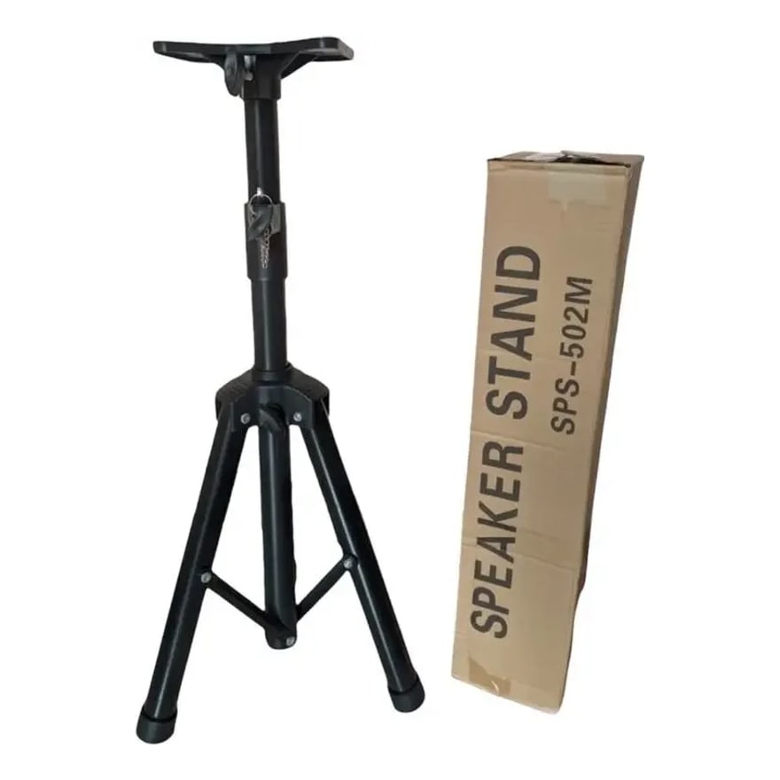 Soporte de altavoz SPS-502M de tubo de acero grueso, ajustable telescópico, hasta 180 cm