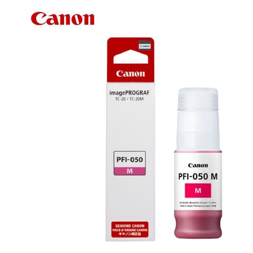 Botella de tinta de Canon Tinta PFI-050 Magenta 70ml TC-20