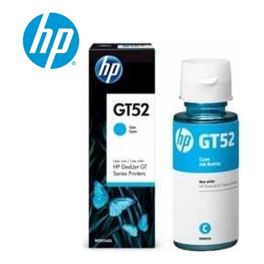 Botella de tinta HP GT52 Cyan 5810/5820 8000 p├íg. M0H54AL