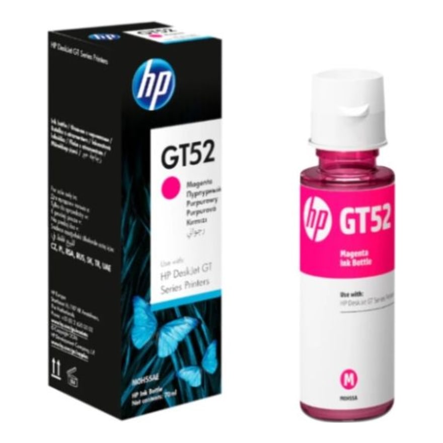 Botella de tinta HP GT52 Magenta 5810/5820 8000 p├íg. M0H55AL