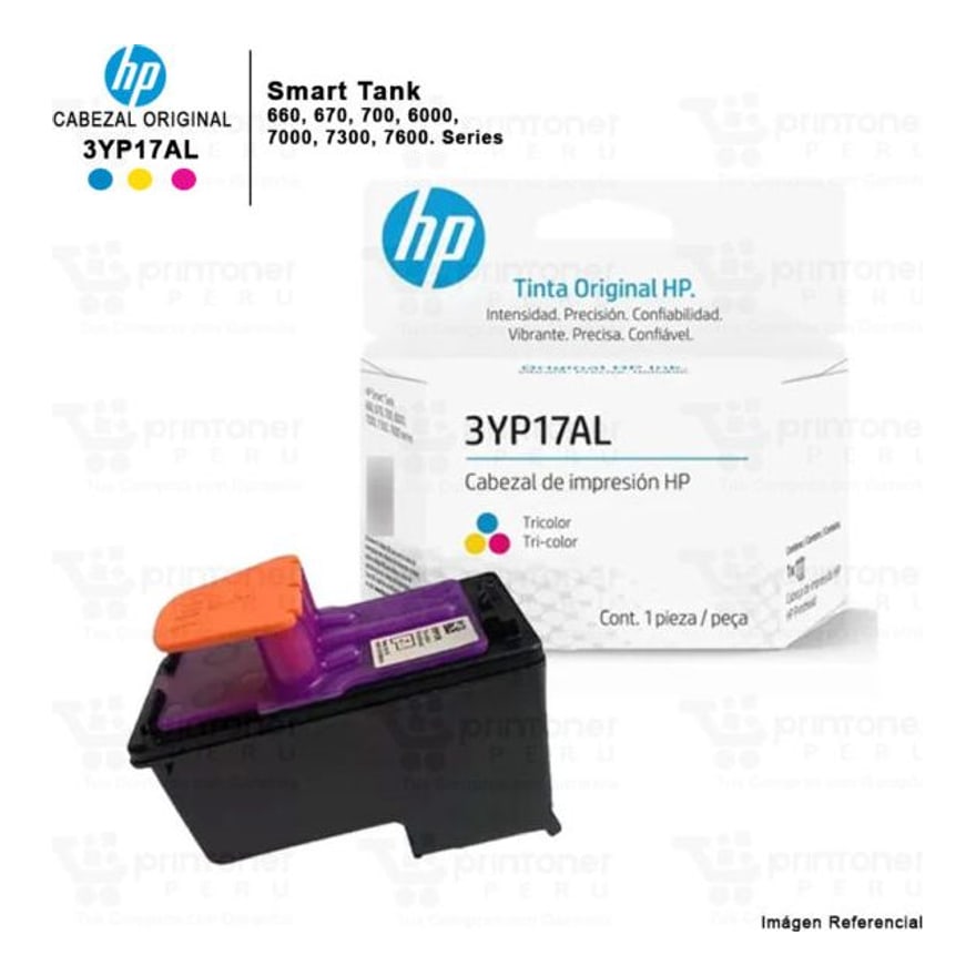 Cabezal HP 3YP17A Tricolor Smart Tank 720/750/790 30000 p├íg. 3YP17AL