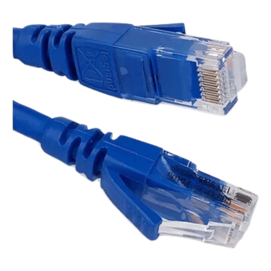 Cable Agiler AGI-SOPC607B UTP Patch Cord Color Azul CAT6E 7PIES