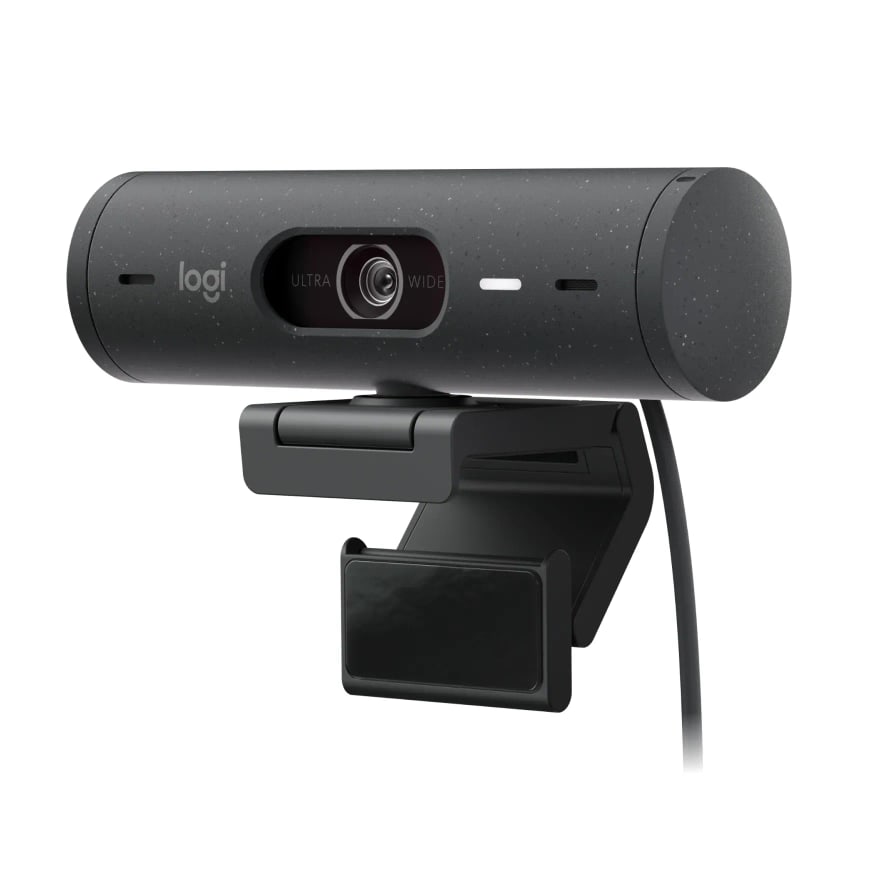 C├ímara Logitech Brio 500 Full HD 1080P 4MP USB-C