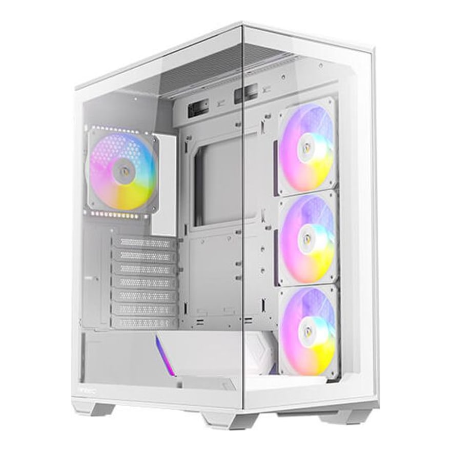 Case Antec C3 Mid Tower White ARGB 3X120MM Right Side 1X1200 Rear