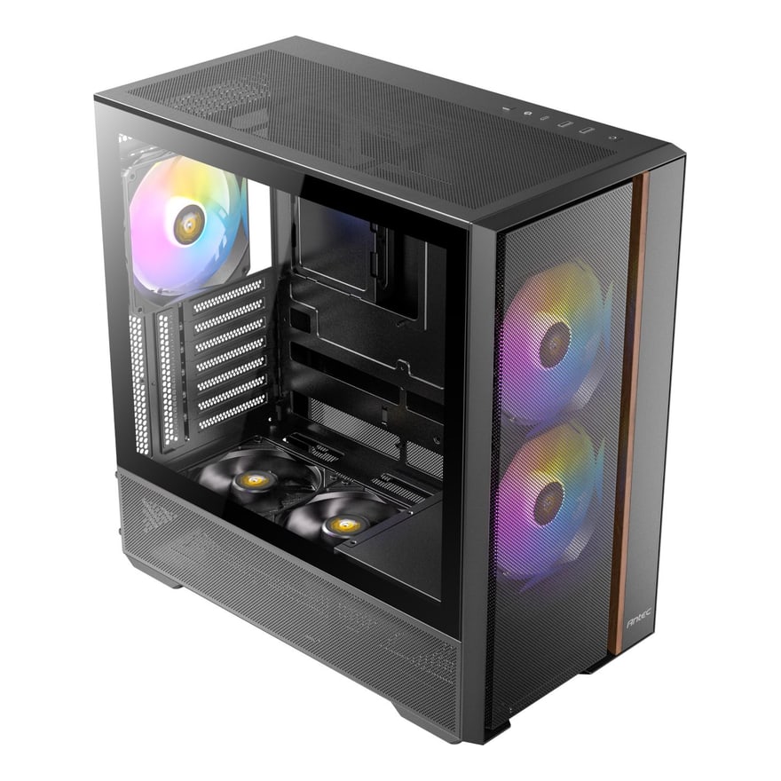 Case Antec Flux Rear Midtower 2X140MM ARGB Pwm Front 2X120MM Pwm Reverse