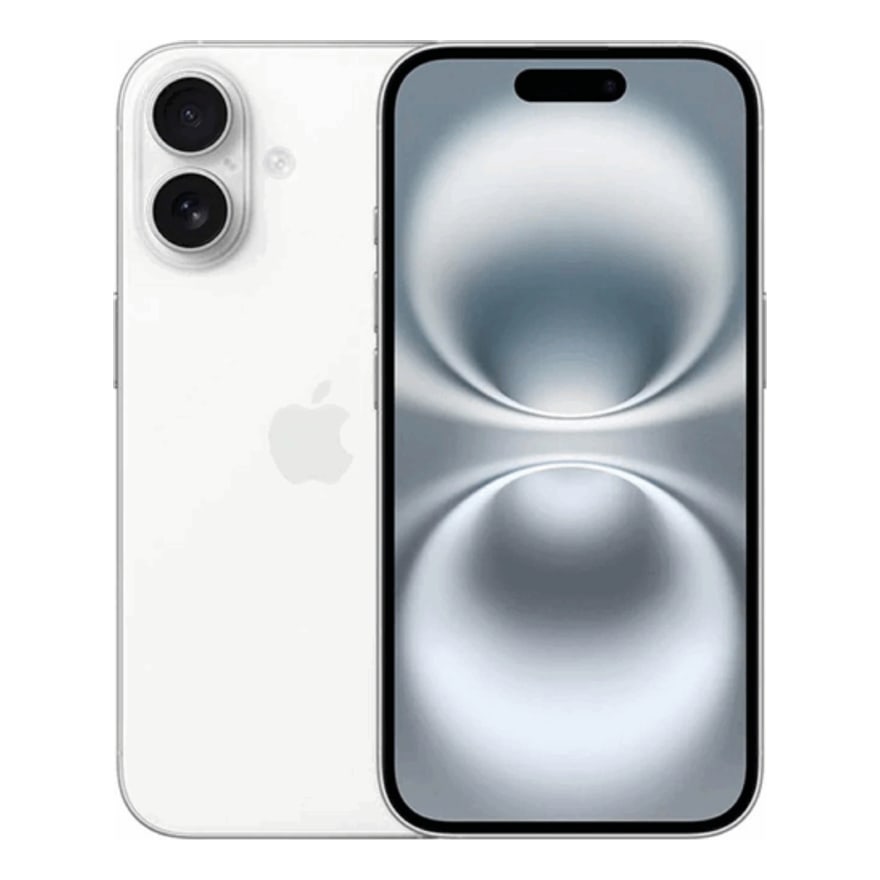 Celular Apple iPhone 16 128GB Alm Trasera 48MP Frontal 12MP 6.1 pulg. White