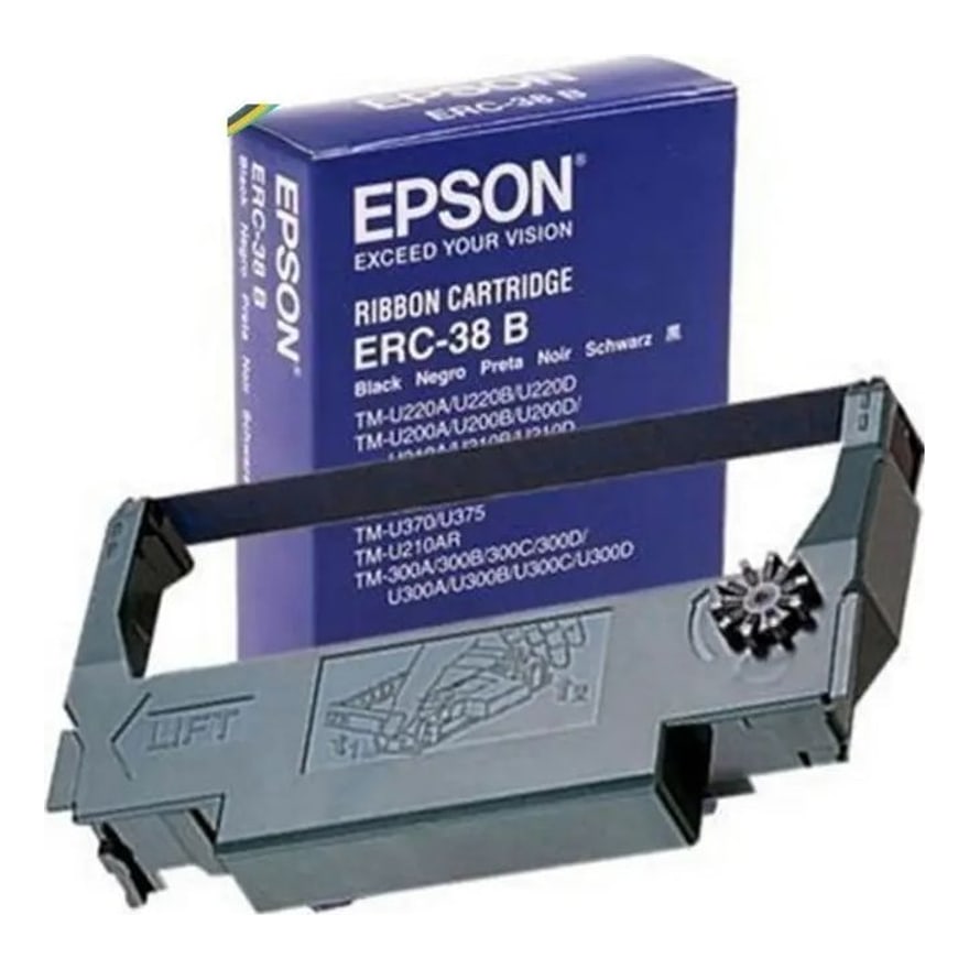 Cinta Epson ERC-38B Negro TM 200 220/300/325