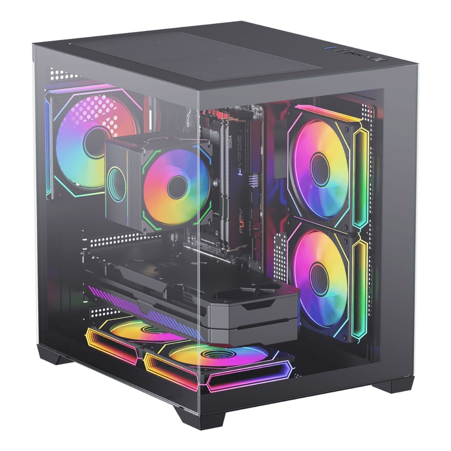 Computadora de escritorio Speedmind Ryzen 7 5700 16GB-RAM 1TB-SSD RTX5060 8GB Case SM WIN11PRO