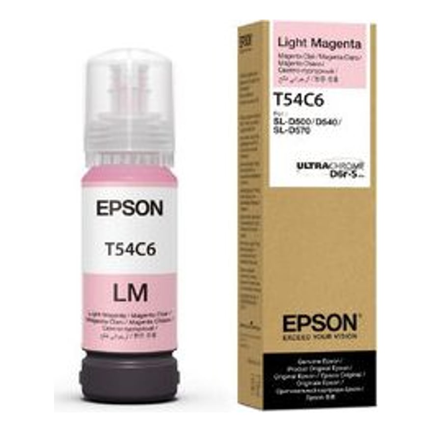 Tinta Epson T54C LT Magenta Ultrachome D6R-S SL-D570 70ml T54C620