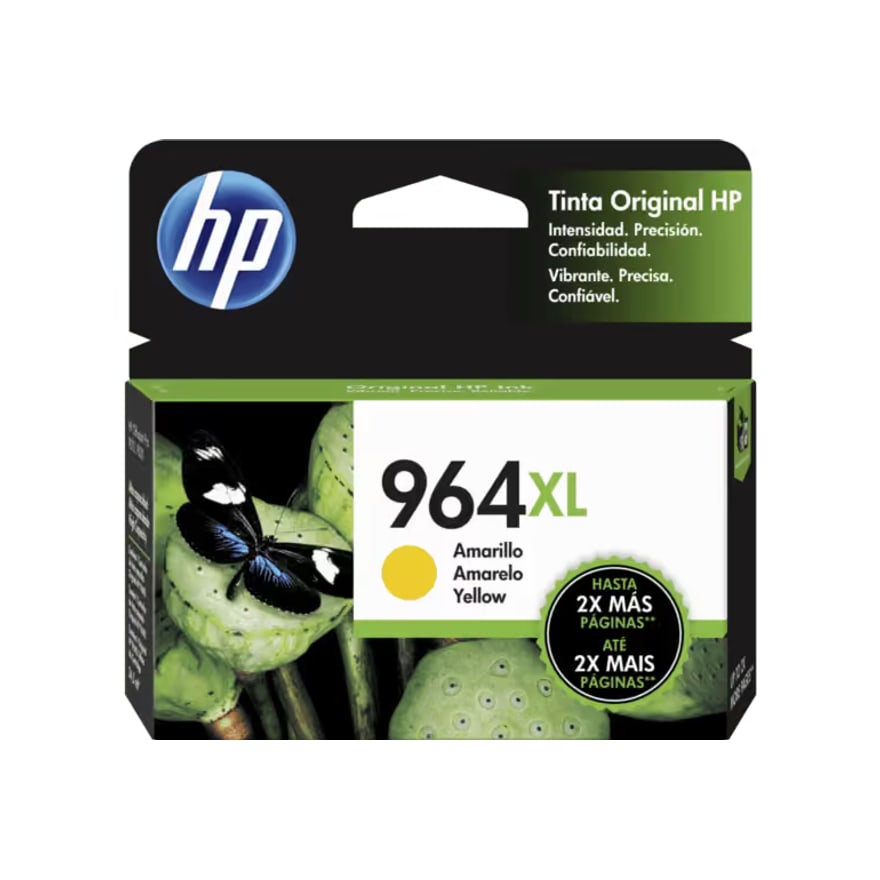 Cartucho HP 964XL Amarillo 1600 3JA56AL