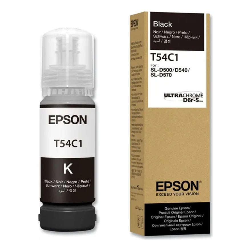 Tinta Epson T54C Negro Ultrachome D6R-S SL-D570 70ml T54C120