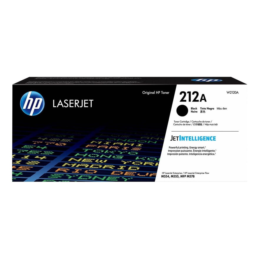 T├│ner HP 212A 5500PAG M578DN Negro W2120A