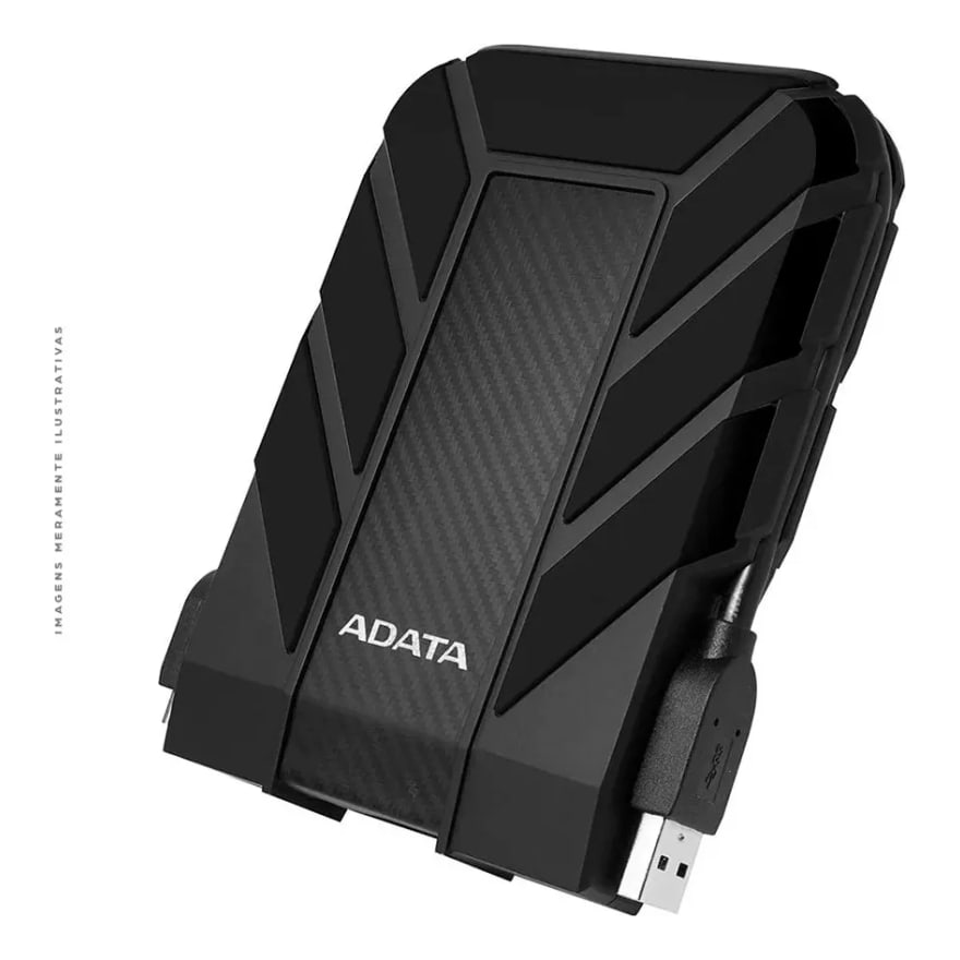 Disco ADATA Externo HD710P 1TB Negro USB3.1, IP68, Agua, Polvo, MIL-STD-810G