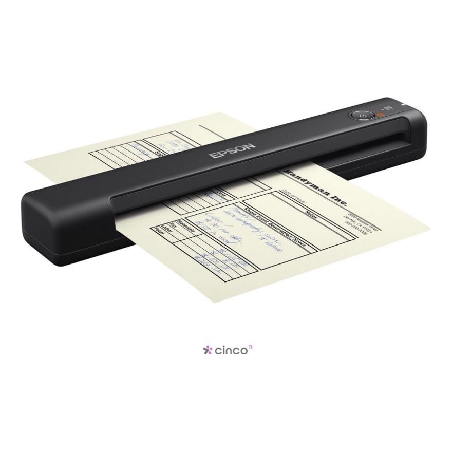 Esc├íner Epson Workforce ES-50 Port├ítil Velocidad de Escaneo 300 DPI B11B252201