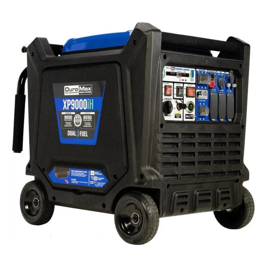 Generador Duromax Port├ítil XP9000IH Inverter Dual Fuel 9000W CO Alert