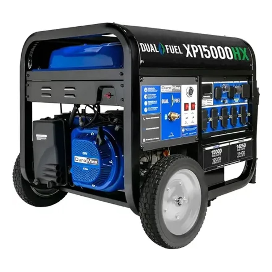 Generador Duromax Port├ítil XP1500HX Hybrid Dual Fuel 15000W CO Alert