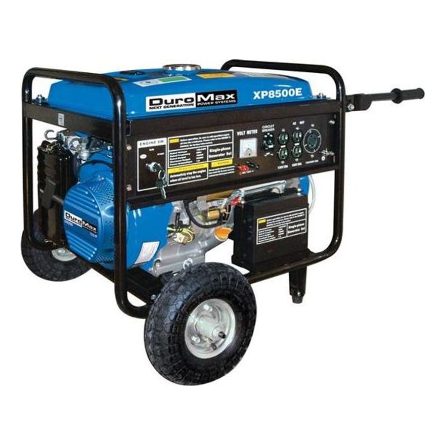 Generador Duromax XP7500DX Port├ítil Dual Fuel 7500W CO Alert 274CC (open Box)