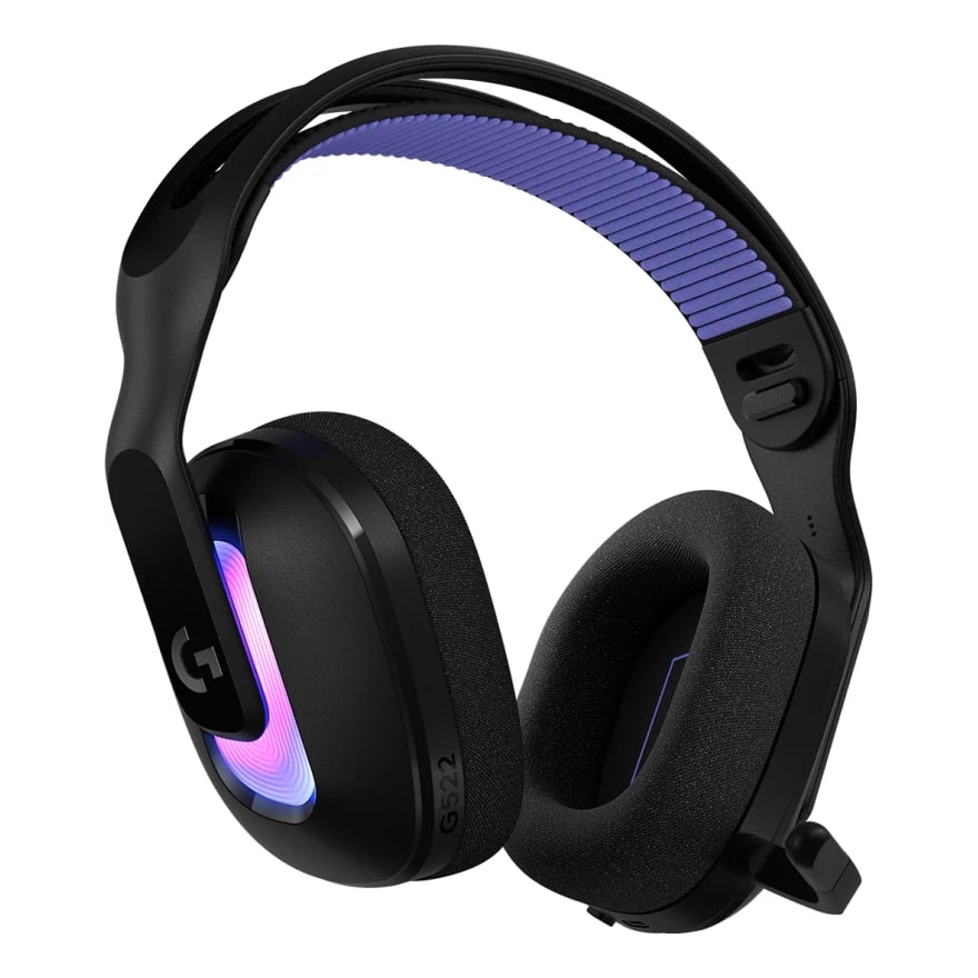 Aud├¡fonos Logitech G522 Lightspeed RGB Audio HQ Pro-g de 40mm