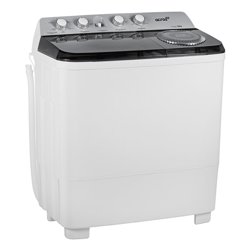 Lavadora Acros 15kg Carga Superior Doble Tina Semiautom├ítica Blanca