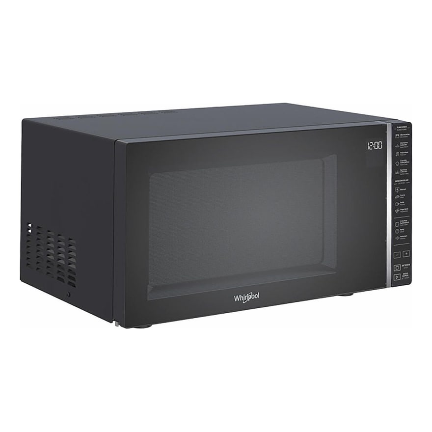 Microondas Whirlpool WM1811B 30 Litros Control Digital 7 Niveles 900W Negro