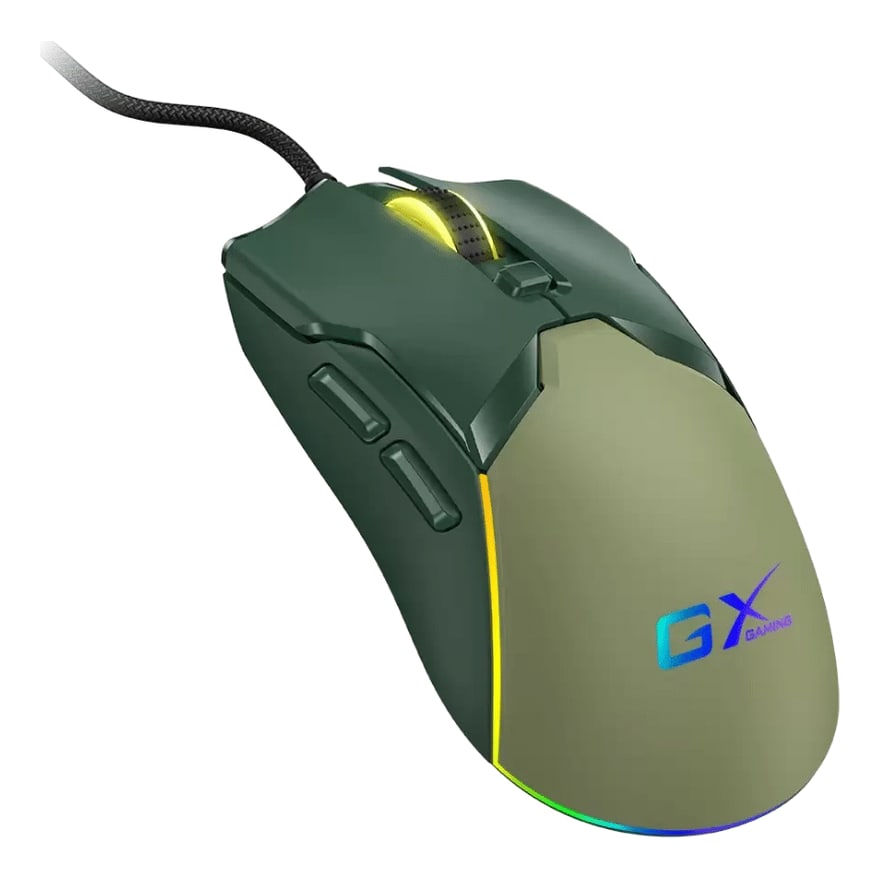 Mouse Genius Gaming Scorpion M700 Army Green RGB