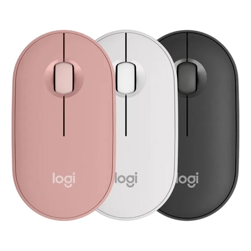 Mouse Logitech Pebble Mouse 2 M350S Bluetooth Off White