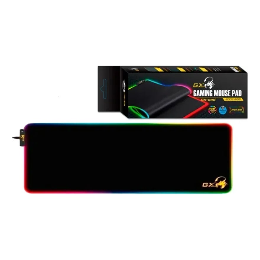 Mouse Genius Pad Gx-pad 800S RGB Gaming, Antideslizante