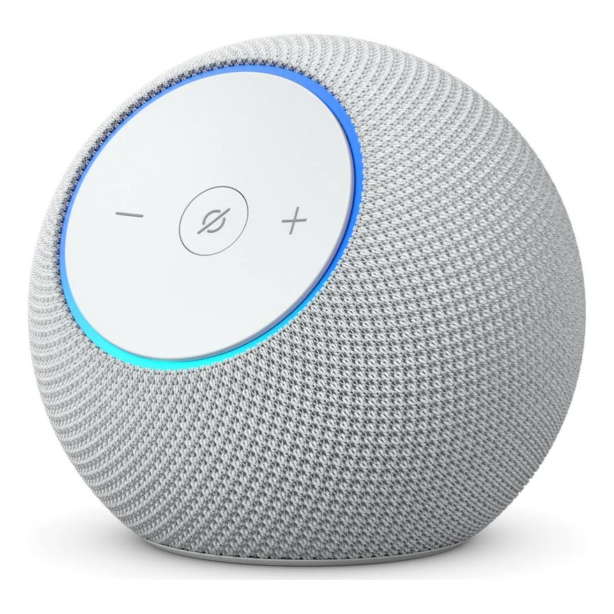Parlante Amazon Echo Dot MAX con Alexa Smart Home Hub Glacier White