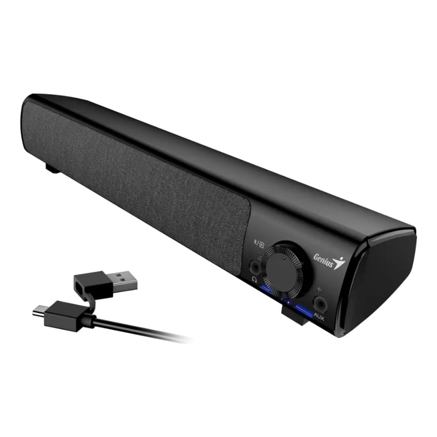 Parlante Genius Soundbar 220BT Rms 4W USB-A o C