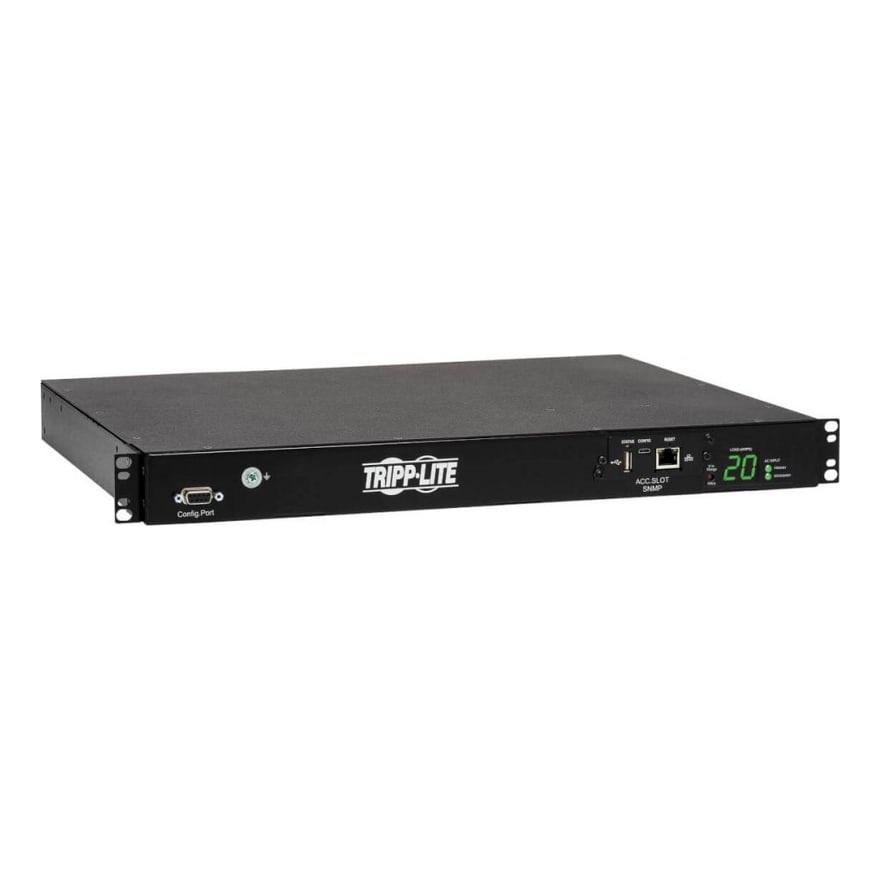 PDU Tripp Lite PDUMH20HVAT PDU Monof├ísico Monitoreable con ATS de 3.8KW 200V