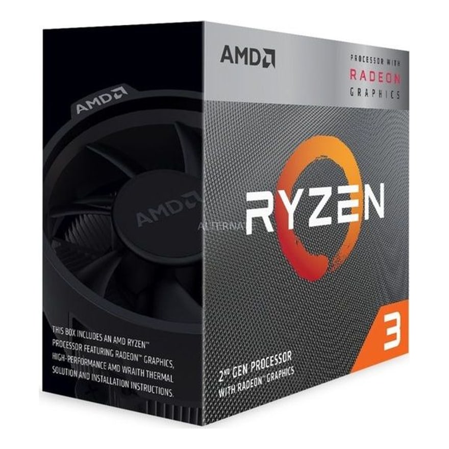 Procesador AMD Ryzen 3 3200G Wraith Stealth Cooler RX Vega 11