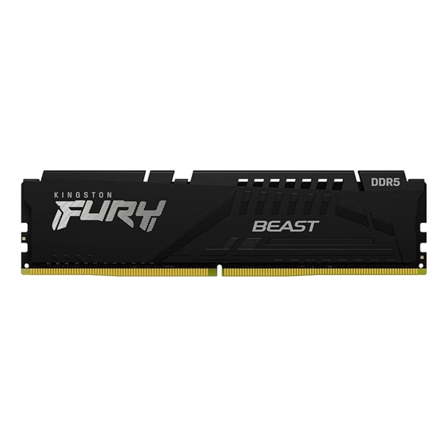 Memoria RAM Kingston Dimm 16GB DDR5 5600MHz CL40 Fury Black Xmp 40-40-40 1.25V