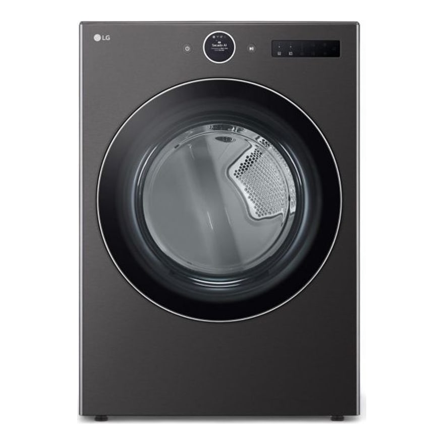 Secadora LG Gas DF74BFXS6B Carga Frontal 23kg Smart Diagnosis Negra