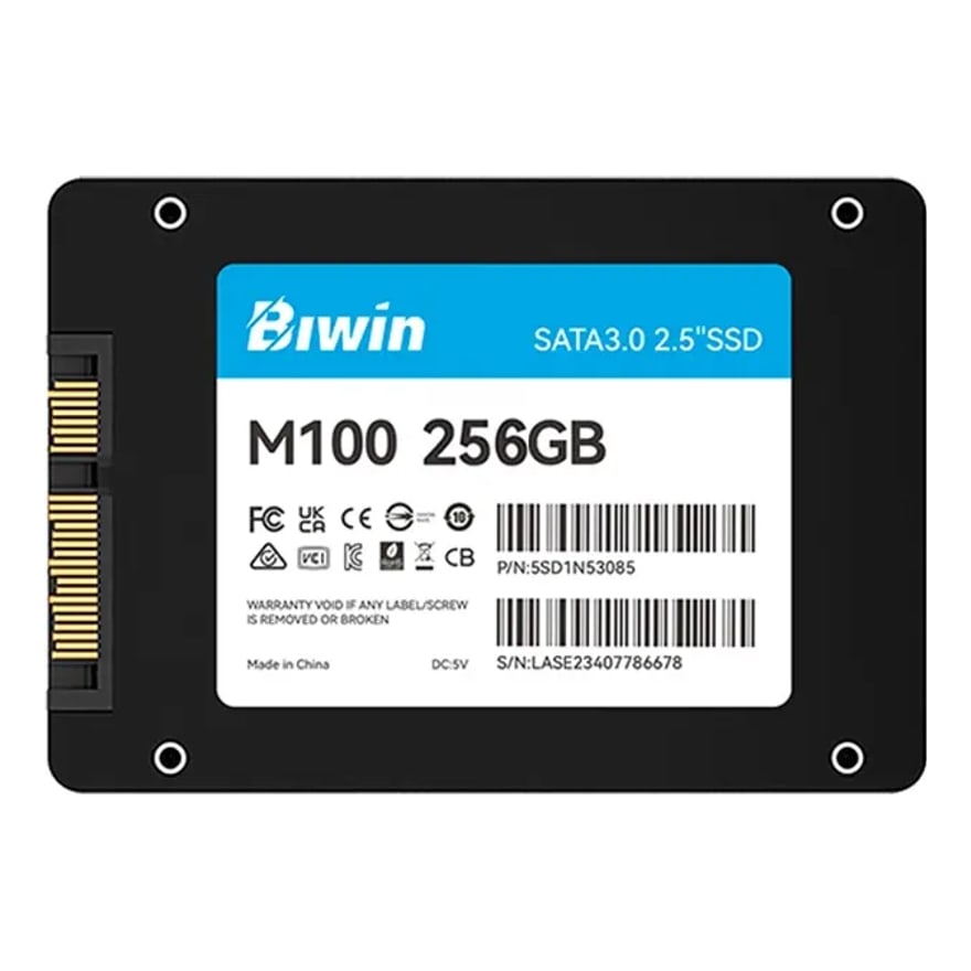 SSD Biwin Technology Mainstream M100 256GB SATAIII 2.5 520MBS