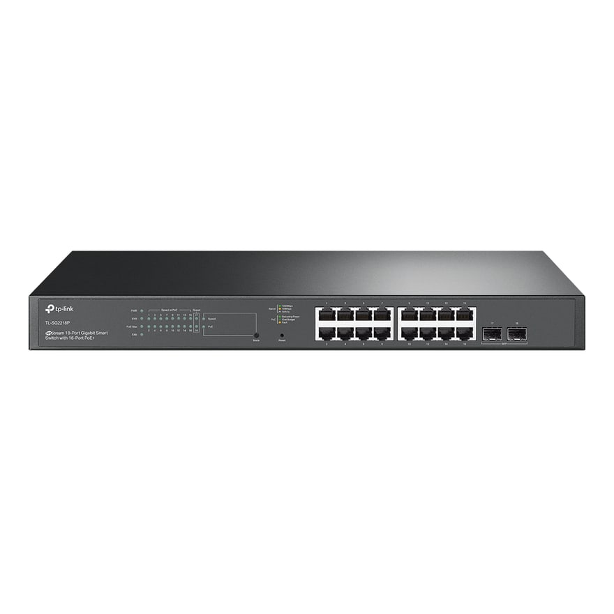 Switch TP-Link SG2218P/18 Puertos Jetstream 16 Puertos POE